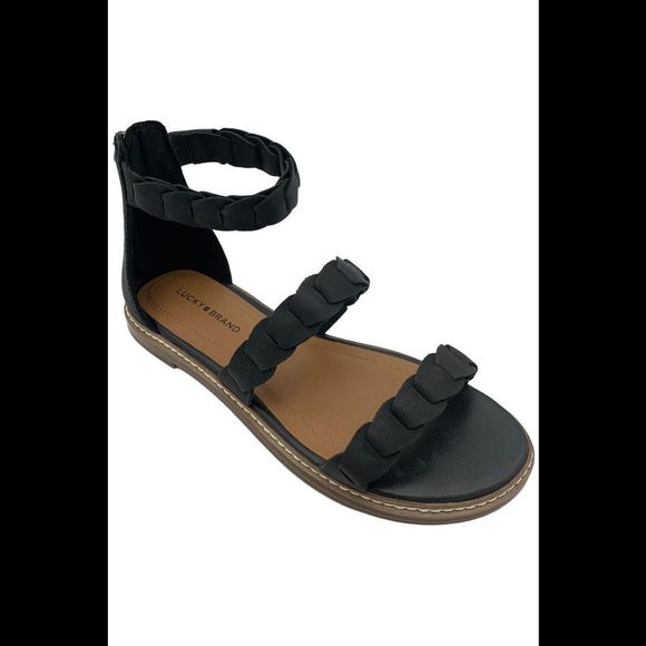 Lucky Brand Women's Kandiss Sandal Black - Medium - Picture 1 of 3